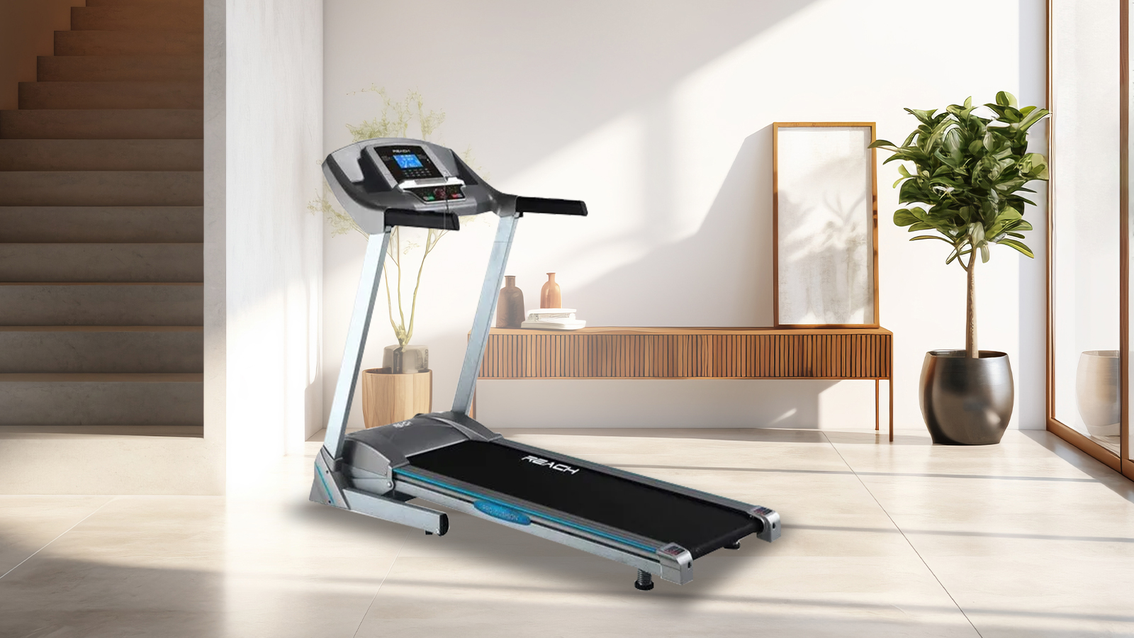 Reach T501 Treadmill | Auto Incline | Maximum Weight Capacity 110Kgs